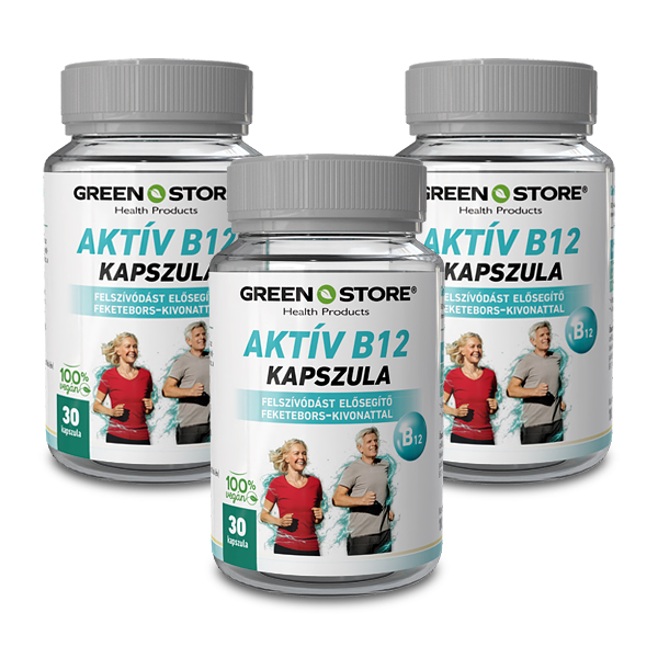 Aktív B12 kapszula (3 db)