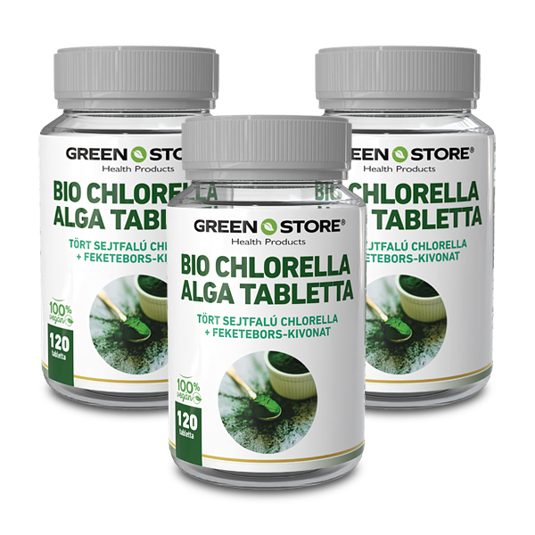 Bio Chlorella Alga tabletta (3 db)