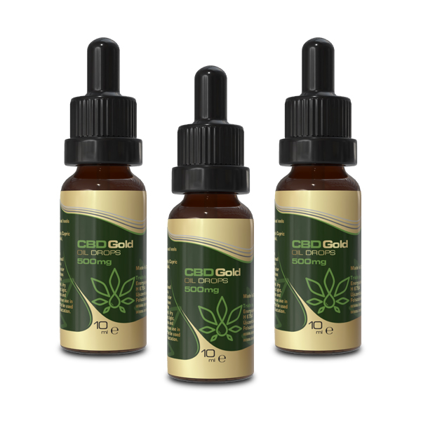 CBD Gold olaj 5% (3 db)