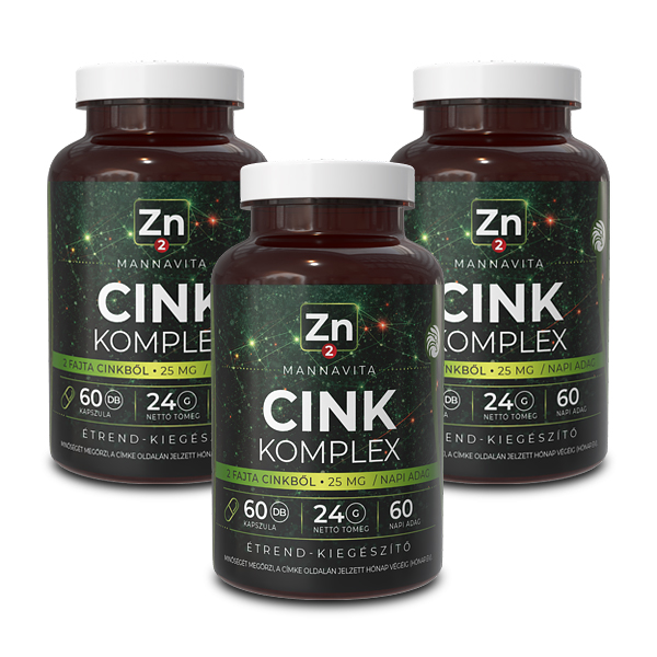 Cink Komplex kapszula (3 db)