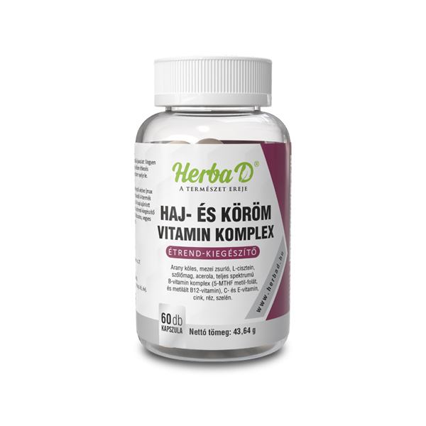 Haj és Köröm Vitaminkomplex kapszula (1 db)