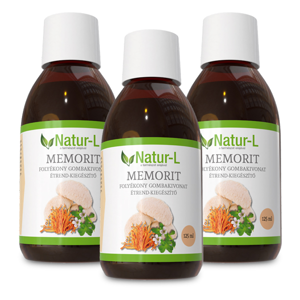 Memorit Folyékony Gombakivonat (3 db)