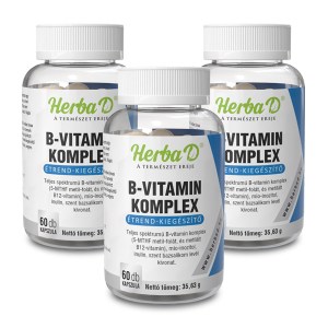 B-vitamin Komplex kapszula (3 db)