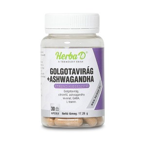 Golgotavirág + Ashwagandha kapszula (1 db)
