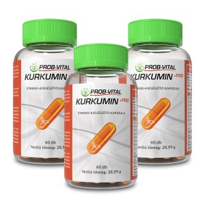 Kurkumin+PRO kapszula (3 db)