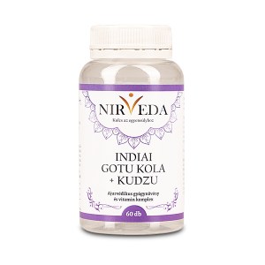 NIRVEDA Indiai gotu kola + kudzu kapszula (1 db)