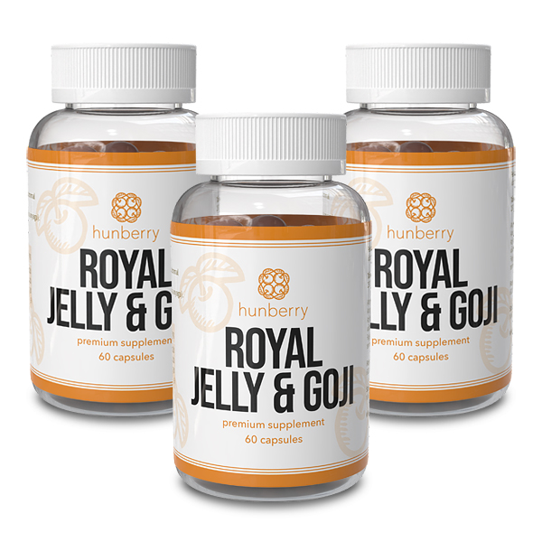 Royal Jelly & Goji kapszula (3 db)
