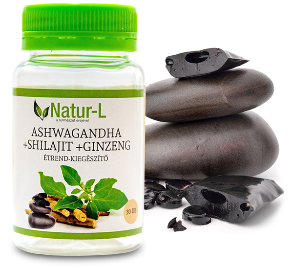 Ashwagandha + shilajit + ginzeng