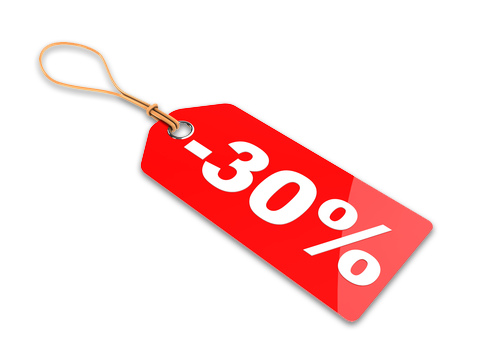30% kedveznény