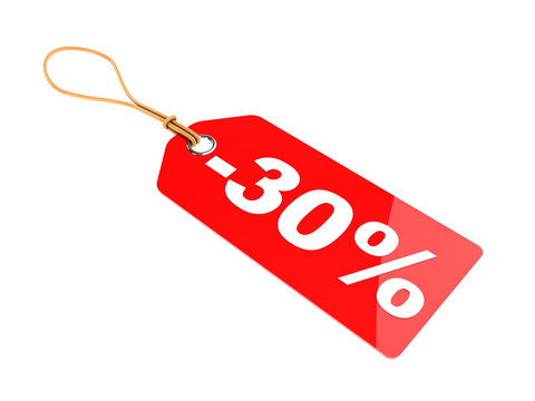 30% kedvezmény
