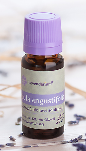 10 ml Bio Lavandula angustifolia 100% tisztaságú levendulaolaj