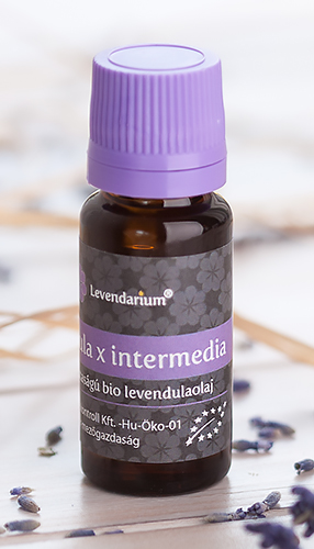 10 ml Bio Lavandula x intermedia 100% tisztaságú levendulaolaj