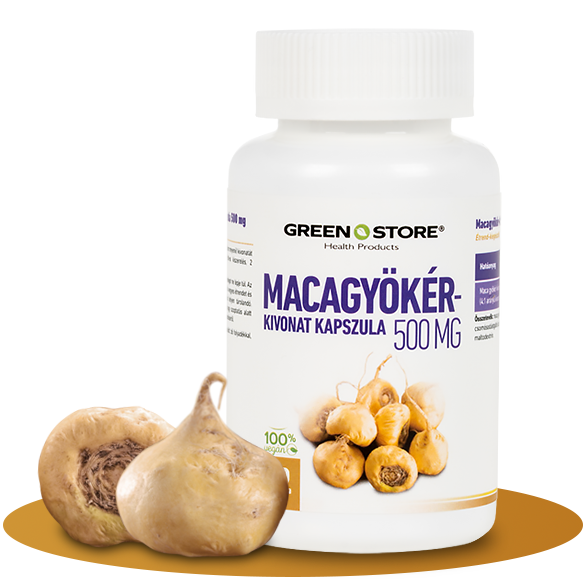 Macagyökér-kivonat kapszula
