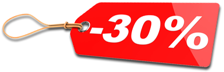 30% kedvezmény