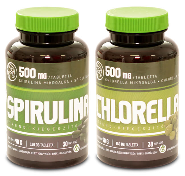 Spirulina és Chlorella
