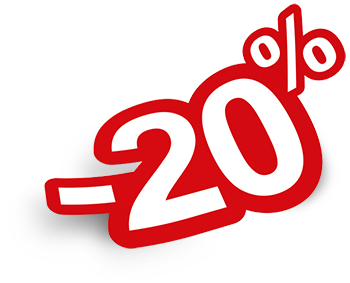20% kedvezmény